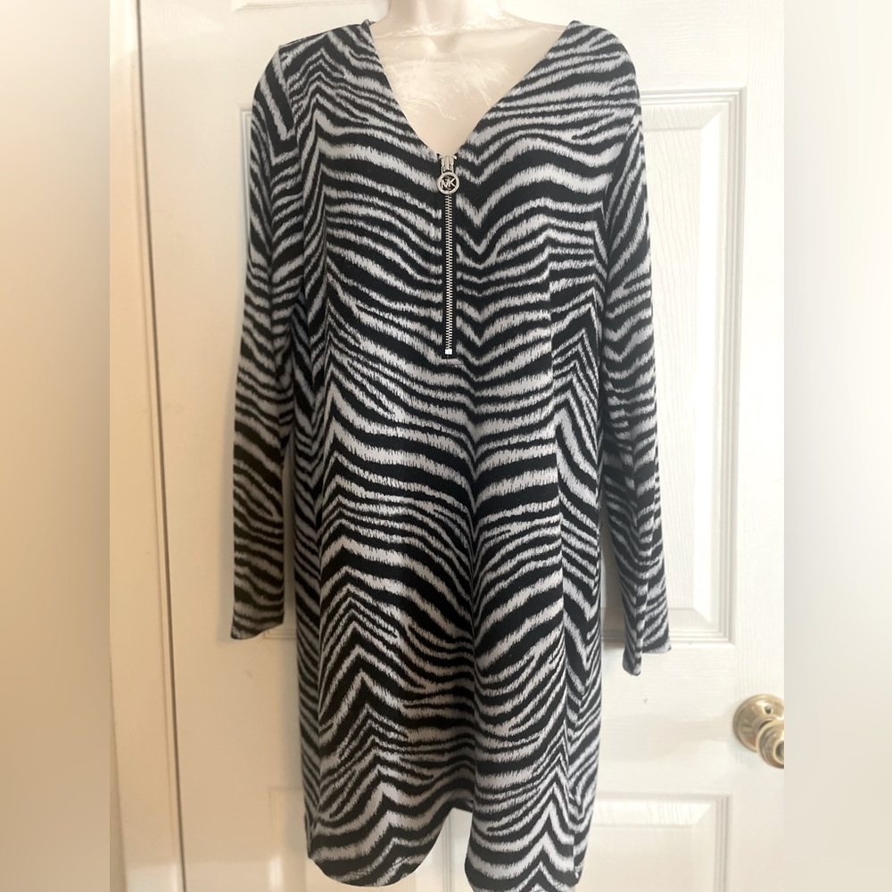 Michael Kors‎ Zebra Dress Size Large